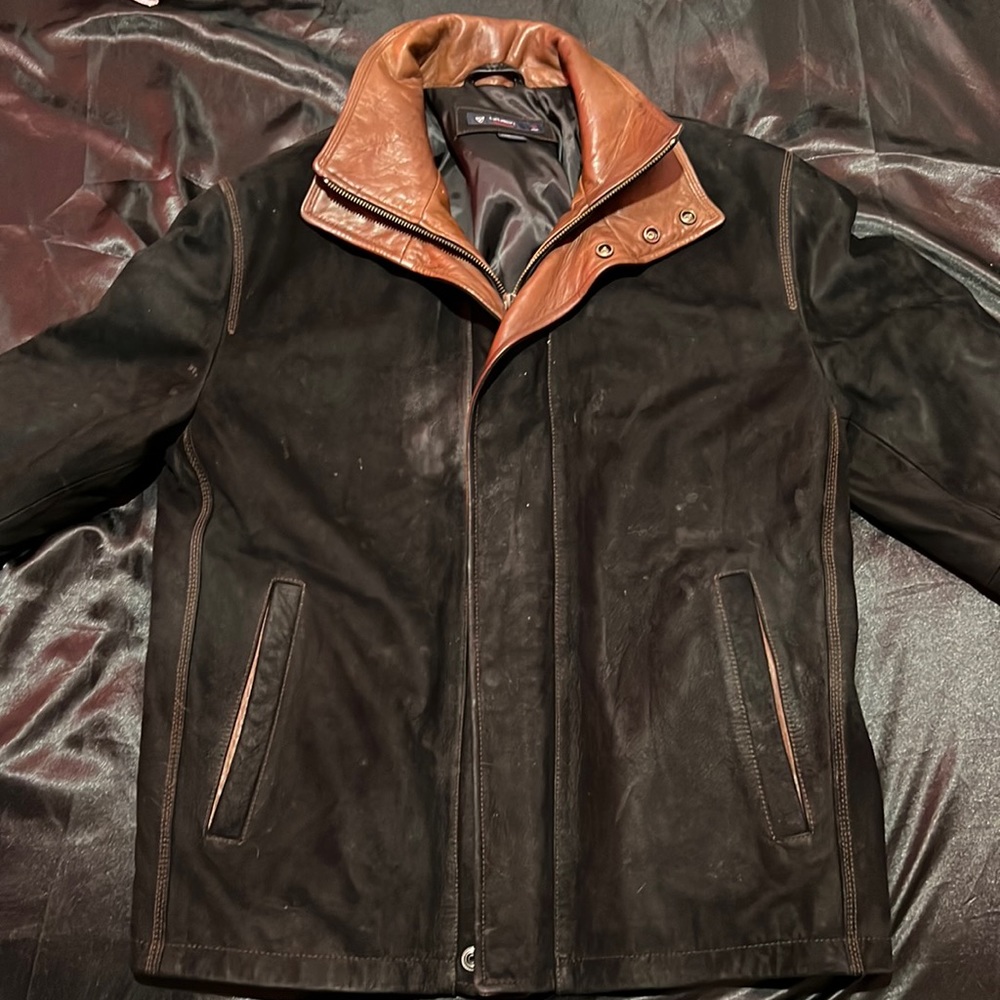 Real leather jacket